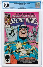 MARVEL SUPER HEROES SECRET WARS #7 NOVEMBER 1984 CGC 9.8 NM/MINT (FIRST JULIA CARPENTER SPIDER-WOMAN).