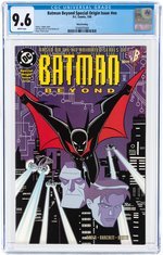 BATMAN BEYOND SPECIAL ORIGIN ISSUE #NN JULY 2000 CGC 9.6 NM+ (THIRD PRINTING).