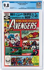 AVENGERS ANNUAL #10 1981 CGC 9.8 NM/MINT (FIRST ROGUE & MADELINE PRYOR).