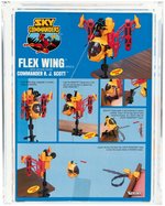 SKY COMMANDERS - FLEX WING VEHICLE & COMMANDER R.J. SCOTT FIGURE AFA 80 NM.