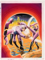 THE PHANTOM "EL HOMBRE ENMASCARADO" #29 SPANISH COMIC BOOK COVER ORIGINAL ART BY J.L. BLUME.