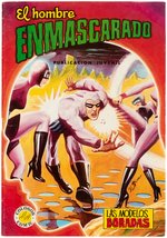 THE PHANTOM "EL HOMBRE ENMASCARADO" #29 SPANISH COMIC BOOK COVER ORIGINAL ART BY J.L. BLUME.