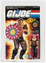 G.I. JOE: A REAL AMERICAN HERO - CRYSTAL BALL SERIES 6/34 BACK AFA 85 NM+.