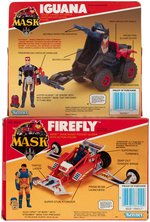 M.A.S.K. FACTORY SEALED IGUANA & FIREFLY BOXED VEHICLE PAIR.