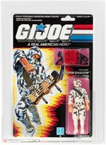 G.I. JOE: A REAL AMERICAN HERO - STORM SHADOW SERIES 7/34 BACK AFA 85 NM+.