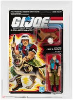 G.I. JOE: A REAL AMERICAN HERO - LAW & ORDER SERIES 6/34 BACK AFA 80 NM.