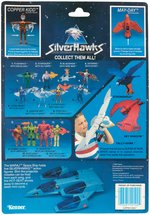 SILVERHAWKS COPPER KIDD W/MAY-DAY CARDED ACTION FIGURE.