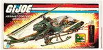 G.I. JOE: A REAL AMERICAN HERO - DRAGONFLY ASSAULT COPTER (XH-1) SERIES 2 VEHICLE AFA 60 EX (WITH BARCODE).