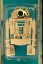 STAR WARS: THE POWER OF THE FORCE - ARTOO-DETOO (R2-D2) POP-UP LIGHTSABER 92 BACK AFA 85 Y-NM+.