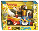 "POPEYE PADDLE WAGON" CORGI BOXED COMICS TOY.