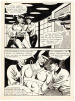 HERO-MAN COMPLETE COMIC BOOK STORY ORIGINAL ART.