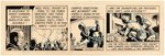 BUCK ROGERS 1958 DAILY STRIP ORIGINAL ART BY MURPHY ANDERSON.