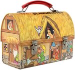 WALT DISNEY SNOW WHITE SPANISH DOME METAL LUNCHBOX.