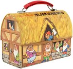 WALT DISNEY SNOW WHITE SPANISH DOME METAL LUNCHBOX.