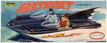 AURORA BATBOAT FACTORY SEALED MODEL KIT IN BOX.