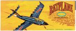 AURORA BATPLANE FACTORY SEALED MODEL KIT IN BOX.