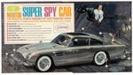 AURORA SUPER SPY CAR JAMES BOND 007 FACTORY SEALED MODEL KIT IN BOX.