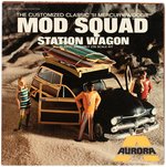 AURORA THE MOD SQUAD STATION WAGON FACTORY SEALED MODEL KIT IN BOX.