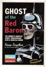 MONOGRAM GHOST OF THE RED BARON FACTORY SEALED MODEL KIT IN BOX.