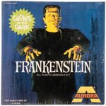 AURORA GLOW FRANKENSTEIN FACTORY SEALED MODEL KIT IN BOX.