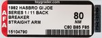 G.I. JOE: A REAL AMERICAN HERO - BREAKER SERIES 1/11 BACK AFA 80 NM (STRAIGHT ARM).