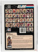 G.I. JOE: A REAL AMERICAN HERO - AIRTIGHT SERIES 4/34 BACK AFA 80 NM.