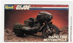 G.I. JOE: A REAL AMERICAN HERO - RAPID FIRE MOTORCYCLE REVELL MODEL KIT AFA 70 EX+.