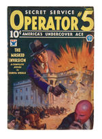 "OPERATOR #5" FIRST ISSUE PULP.