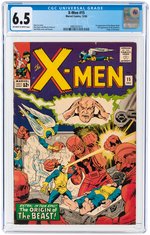 X-MEN #15 DECEMBER 1965 CGC 6.5 FINE+ (FIRST MASTER MOLD).