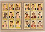 1941 SPANISH BOXING CARD ALBUM SET OF THREE.