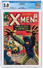 X-MEN #14 NOVEMBER 1965 CGC 5.0 VG/FINE (FIRST SENTINELS).