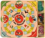 DONALD DUCK AND HIS ANTICS BOXED SPANISH 2-IN-1 GAME.