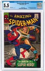 AMAZING SPIDER-MAN #42 NOVEMBER 1966 CGC 5.5 FINE-.