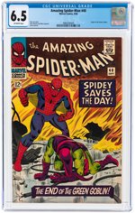 AMAZING SPIDER-MAN #40 SEPTEMBER 1966 CGC 6.5 FINE+.