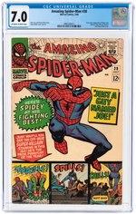 AMAZING SPIDER-MAN #38 JULY 1966 CGC 7.0 FINE/VF.