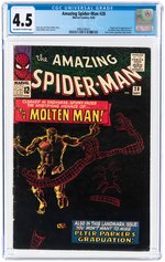 AMAZING SPIDER-MAN #28 SEPTEMBER 1965 CGC 4.5 VG+ (FIRST MOLTEN MAN).