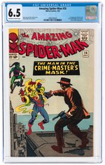 AMAZING SPIDER-MAN #26 JULY 1965 CGC 6.5 FINE+.