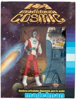 SPANISH MADELMAN COSMIC SPACE PATROL FIGURE IN BOX.