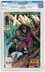 UNCANNY X-MEN #266 AUGUST 1990 CGC 9.2 NM- (FIRST FULL GAMBIT).