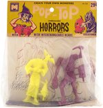 POP-TOP HORRORS WITCH & EXECUTIONER BAGGED FIGURE PAIR.