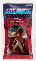 MASTERS OF THE UNIVERSE MEXICO - TEELA (RED BOOTS) SERIES 2 AFA 75+ EX+/NM.