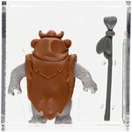 STAR WARS: EWOKS - CHIEF CHIRPA UNPAINTED FIRST SHOT FOR UNPRODUCED ACTION FIGURE AFA 85 NM+.