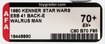 STAR WARS: THE EMPIRE STRIKES BACK- WALRUS MAN 41 BACK-E AFA 70+ EX+.