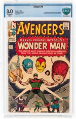 AVENGERS #9 OCTOBER 1964 CBCS 3.0 GOOD/VG (FIRST WONDER MAN).