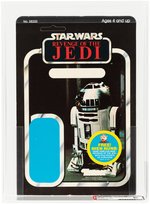 STAR WARS: REVENGE OF THE JEDI - R2-D2 PROOF CARD AFA 80 NM (BLANK NAME).