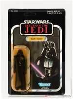 STAR WARS: RETURN OF THE JEDI - DARTH VADER 77 BACK-A AFA 80 Y-NM (KENNER CANADA).