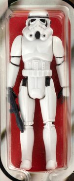 STAR WARS - STORMTROOPER 12 BACK-B AFA 75 EX+/NM (TAKARA STICKER).