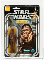 STAR WARS - CHEWBACCA 12 BACK-A AFA 75 EX+/NM (SKU ON FOOTER).