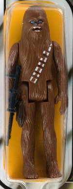 STAR WARS - CHEWBACCA 12 BACK-A AFA 75 EX+/NM (SKU ON FOOTER).