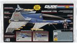 G.I. JOE: A REAL AMERICAN HERO - COBRA HURRICANE VTOL SERIES 9 BOXED VEHICLE AFA 85 NM+.